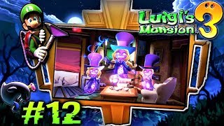 Aparecen las 3 hijas del Gran Harry Houdini - Luigi's Mansion 3 | Gameplay #12『Guía 100%』