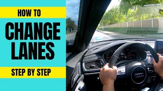 How To Change Lanes - What You Need To Know To Pass The Driving Test
