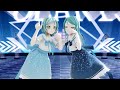 bandori mmd hikawa sisters starry sky☆parade