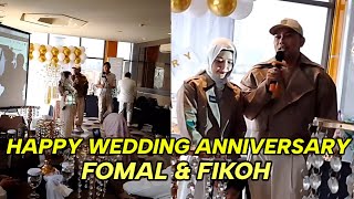 HAPPY WEDDING ANNIVERSARY PAPI FOMAL \u0026 MAMI FIKOH