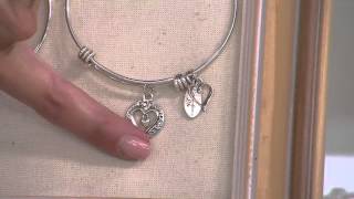 Sterling Silver Expandable Bangle by Extraordinary Life with Amy Stran