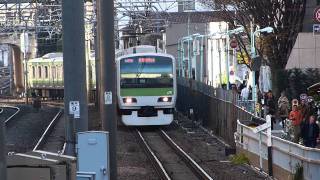 【JR東日本】E231 500番台 山手線外回り 渋谷駅 Lumix FZ150 AVCHD-WMV720