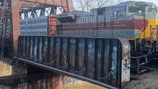 Norfolk southern 11Z at Wilkes-Barre PA 1/30/2025