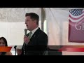 kahr firearms group justin moon s speech at groundbreaking ceremony