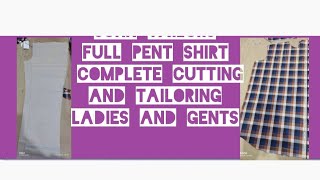 #fashion #pent#+#shirts #complete #full #cuttingskills #support #me #like #share #comment#subscribe.