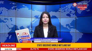 ELITE TV 8:30 PM Manipuri News | 10th February 2025