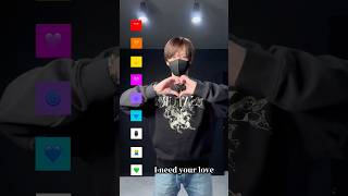 【Minipop Kids - I Need Your Love】 TikTok challenge dance tutorial TAKAHARU emoji #shorts #trending