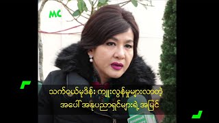 သက်ငယ်မုဒိန်း ကျူးလွန်မှုများလာတဲ့ အပေါ် အနုပညာရှင်များရဲ့ အမြင်