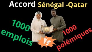 Sénégal Qatar: 1000 Emplois en Polémiques