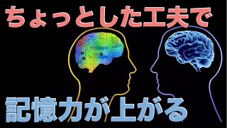 記憶力を爆発的に上げる方法「脳科学を使うと記憶力はあがる」