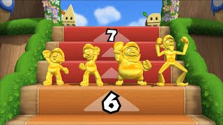Mario Party 9 Step It Up - Mario Vs Luigi Vs Wario Vs Waluigi (New Gold Version)