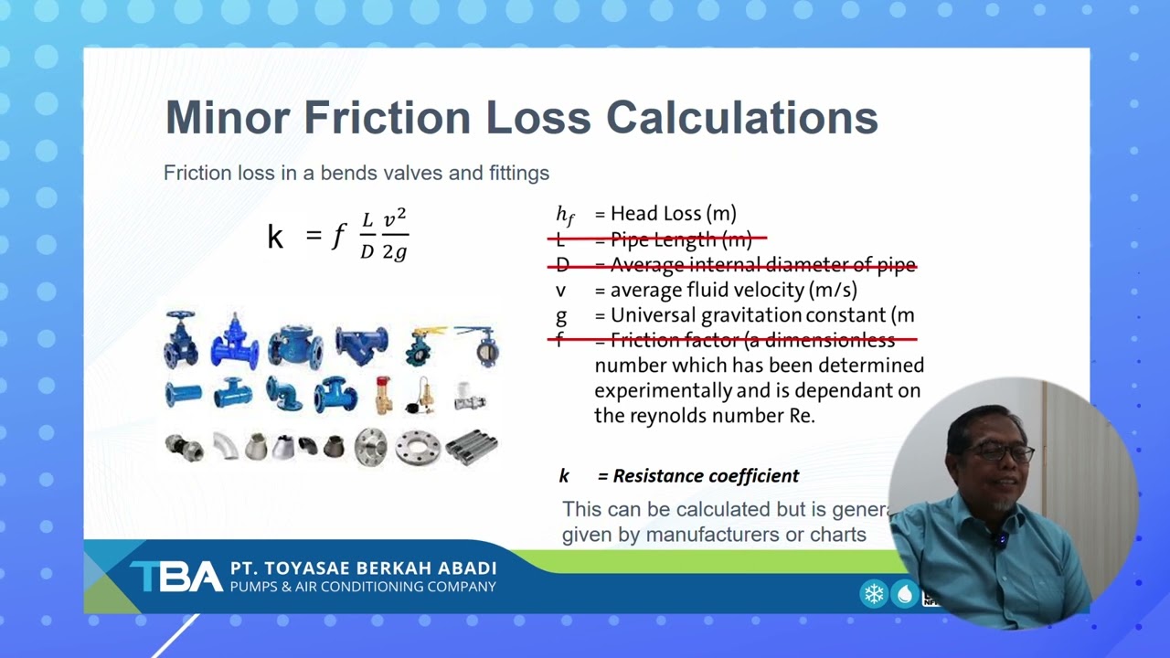 Cara Menghitung Friction Loss Pada Sistem Pemipaan Yang Tepat. - YouTube