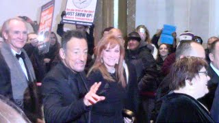 Bruce Springsteen arrives at 2014 Kennedy Center Honors
