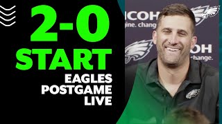 Nick Sirianni on the Eagles' huge Monday night win over the Vikings | Eagles Postgame Live