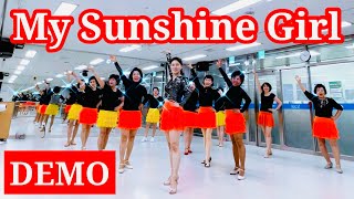 My Sunshine Girl Linedanceㅣ마이 썬샤인 걸 라인댄스ㅣ안은희라인댄스ㅣDEMO