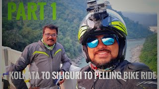 kolkata to West Sikkim \u0026 South Sikkim Bike Ride #bikelover #riderdeba #pellingskywalk #siliguri