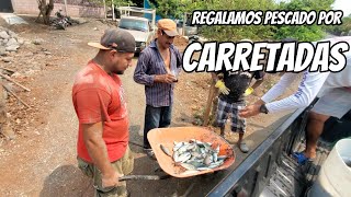 ALGUNOS NOS DESPRECIARON, otros agradecieron el pescadito