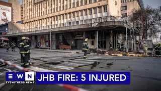 5 people injured in Braamfontein gas explosion