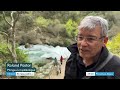 fontaine de vaucluse l eau jaillit après une longue période de sécheresse