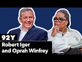 Disney CEO Robert Iger talks with Oprah Winfrey about his life and career at Disney