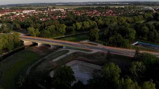 Legnica, park miejski. DJI Air