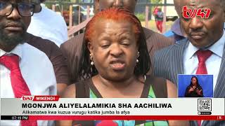 Mwanamke Grace Njoki aliyekamatwa kwa kuzua vurugu kuhusu SHA asema kwamba serikali ilimhujumu