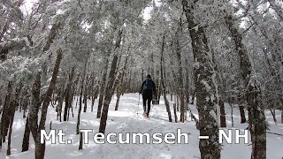 Lowest 4000 ft. Mountain in the Whites! | Mt. Tecumseh - NH