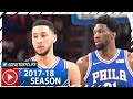 Ben Simmons 27 Pts & Joel Embiid 15 Pts Full Highlights vs Jazz (2017.11.20) - TOO GOOD!