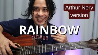 Rainbow guitar tutorial - Arthur Nery version - South Border original