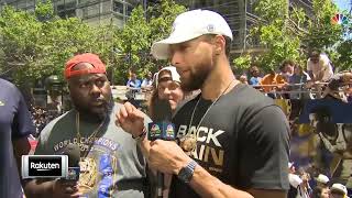 Stephen Curry Interview | 2022 NBA Championship Parade