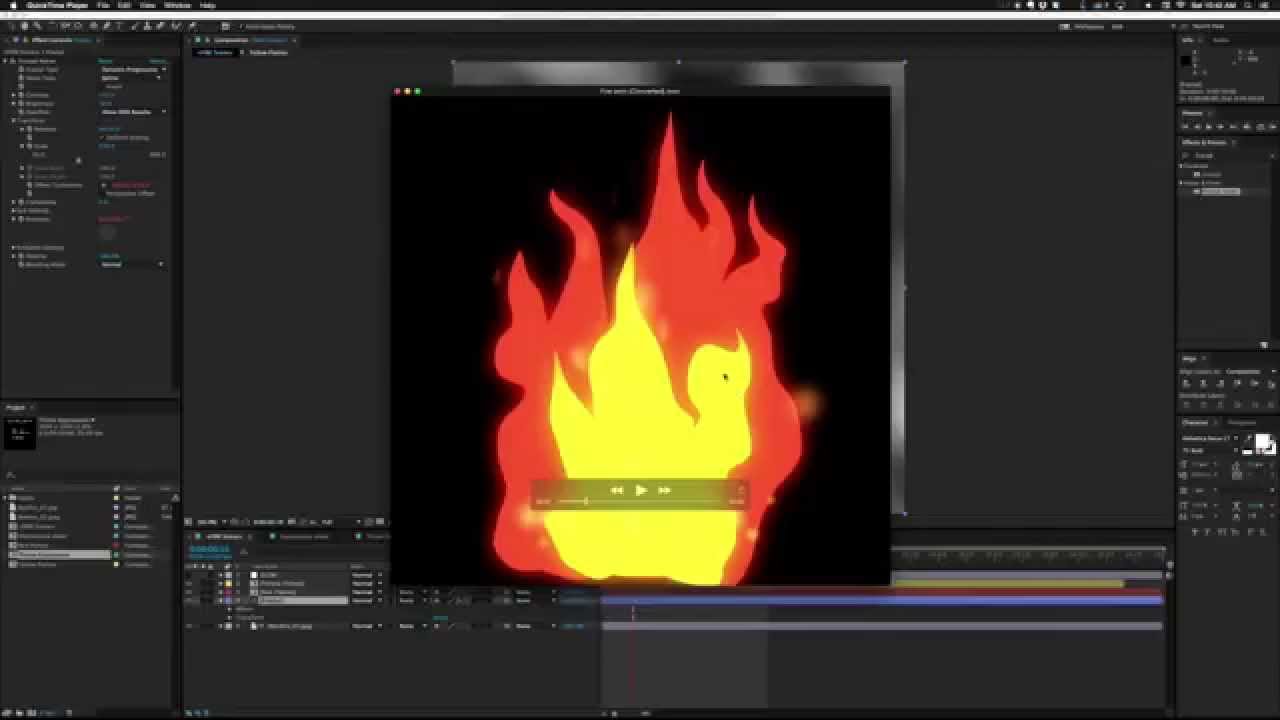 Cartoon Fire Tutorial Youtube