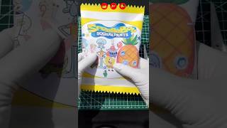 ASMR DIY Unboxing permen spongebob | ASMR Unboxing spongebob candy #shorts #asmr #papercraft #diy