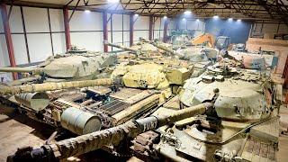 We Filled an Entire WWII Hangar with Tanks