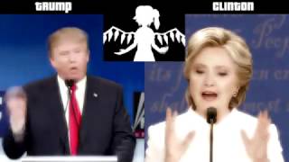 【東方MAD】2016 Trump \u0026 Hillary Touhou Bad Apple MAD and other Medley