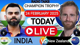 🔴Live:India vs New Zealand ICC Champions Trophy Live | IND vs NZ | Live Cricket Match #cricketlive