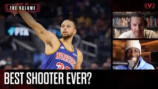 JJ Redick tells Draymond why Steph Curry is the greatest shooter ever | Best of The Volume