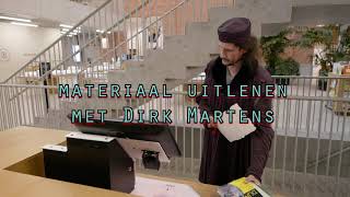 Rondleiding voor het middelbaar onderwijs - 1: materialen uitlenen en terugbrengen met Dirk Martens