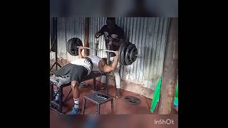 140kg ~ My Heaviest BenchPress ever - 1 rep MAX!!! 🔥🔥💪 #shorts