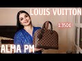 LOUIS VUITTON ALMA PM DAMIER I LV ALMA PM I LOUIS VUITTON BAG I Review I Mary´s Closet