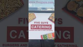 I had no idea Five Guys offered catering services. How much do you think they charge? #viralvideo