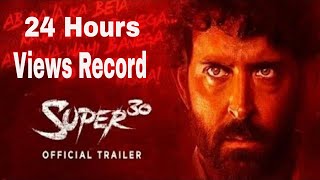 Super 30 Official Trailer Views Record in 24 Hours | Hrithik Roshan, Pankaj Tripathi