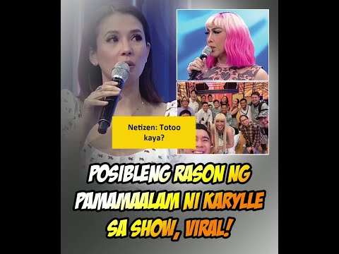 Karylle, Aalis na sa It#39s Showtime dahil sa rasong ito?