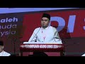 Ucapan Dasar Ketua Pemuda UMNO Malaysia  Dr Muhamad Akmal Saleh.