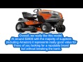 husqvarna yth24v48 garden tractor ride on lawn mower review