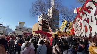 前橋初市まつり（2023年）の雰囲気