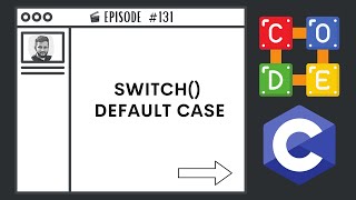 Switch() Default Case | Ep. 131 | C Programming Language
