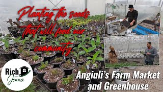 Tour Angiuli's Farm Market and Greenhouse with Rich and Jenna