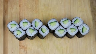 How To Make Cucumber Maki.