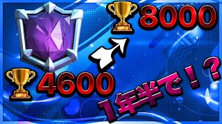 【トロ上げのコツ】【練習法】1年半で🏆4600から🏆8000！？　ハネハネ　生マルチ　【クラロワ】初心者必見