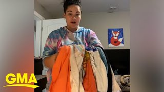 This Laundry Hack Will Make Hanging Clothes A Breeze L Gma